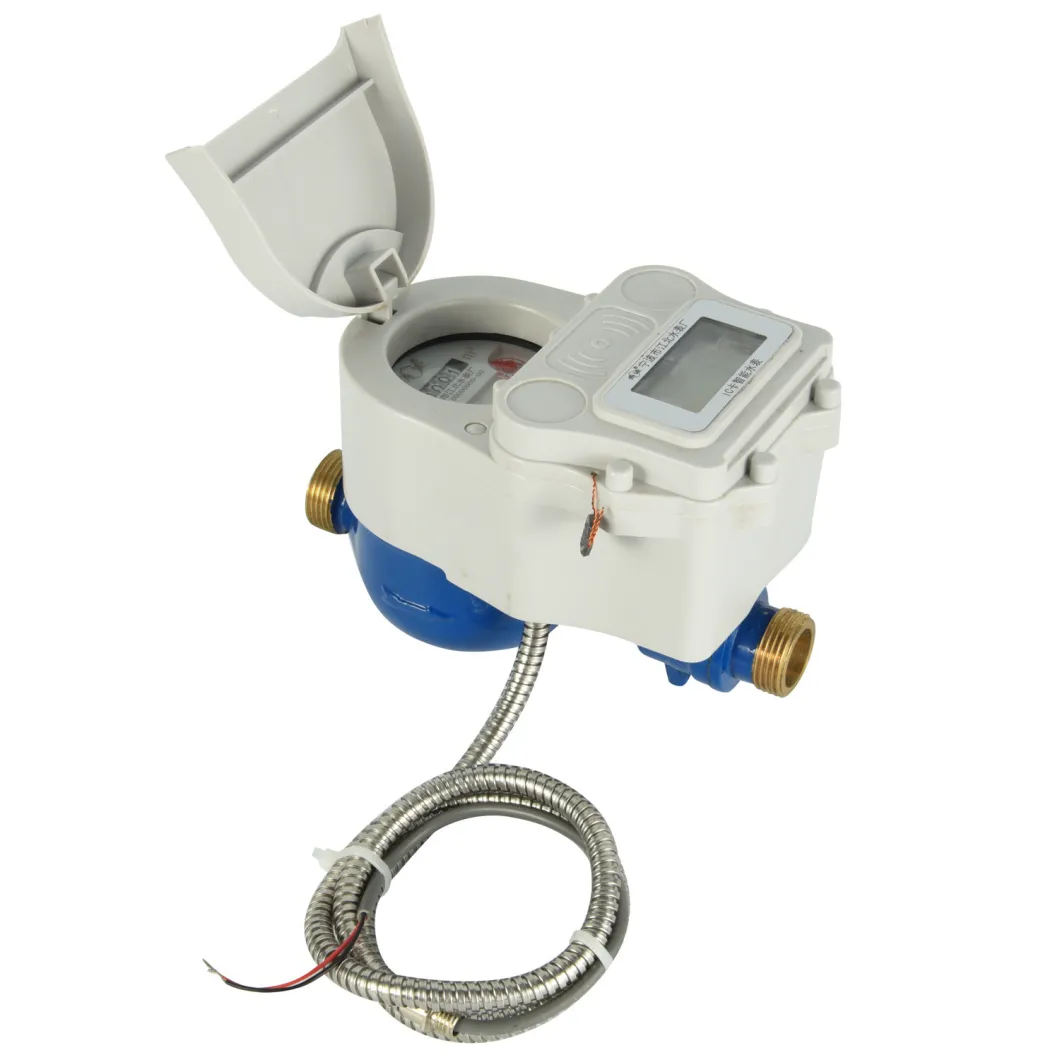 Pulse Output Inductive Waterproof Type Prepayment Smart Water Meter Multi Jet Dry Type